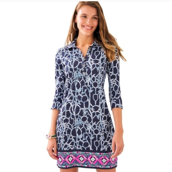 Lilly Pulitzer Dresses & Skirts - NWT Lilly Pulitzer UPF50+ Ansley Polo Dress Sz S